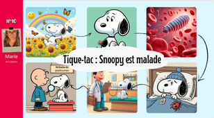 Tique-tac : Snoopy est malade