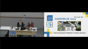 Assemblée 2024, Chaire Participation Médiation Transition citoyenne
