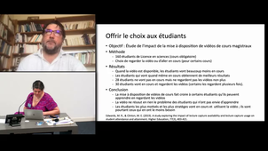 1ère conférence : La comodalité en enseignement : pourquoi / comment ?