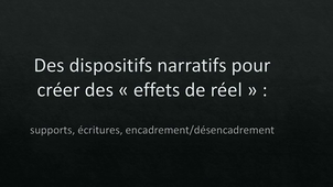 Le réel et la bande dessinée - Partie 2