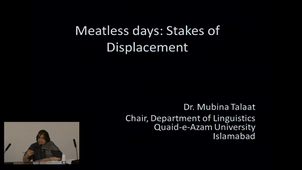 Meatless Days : Stakes of Displacement