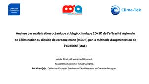 Exposé du sujet de Clima-Tek