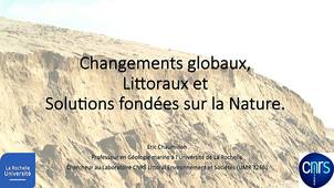 Changements globaux, littoraux et solutions fondées sur la Nature