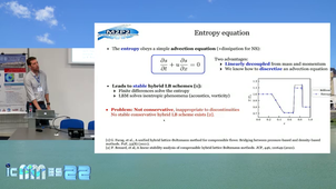 Conservative models for the compressible hybrid lattice Boltzmann method