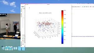 Non linear stability of Lattice Boltzmann scheme for under resolved simulation using global optimisation