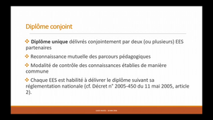 Point sur les doubles diplômes