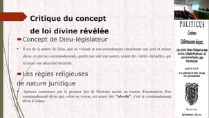 Dieu et la loi divine chez Spinoza. Une lecture philosophique