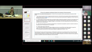 Thématique 2 : L’action de groupe en droit de l’environnement et en matière de protection des données à caractère personnel