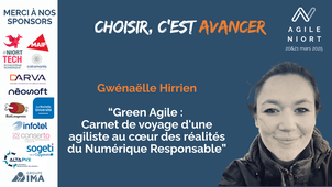 Green Agile : Carnet de voyage d'une agiliste au cœur des réalités du Numérique Responsable