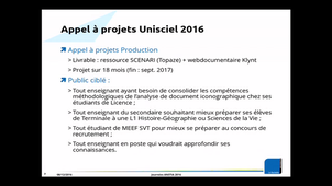 Un webdocumentaire transdisciplinaire pour accompagner les étudiants    dans l'analyse de documents