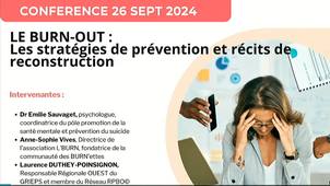 Burn Out, stratégies de prévention et récits de reconstruction