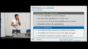 Eliciter, raffiner et attribuer des buts aux bons acteurs à partir d’objectifs de haut niveau