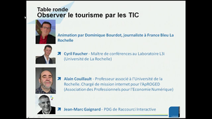 Table - ronde 1 Observer le tourisme par les TIC