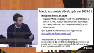 Belt and road initiative et stratégies de rayonnement asiatiques