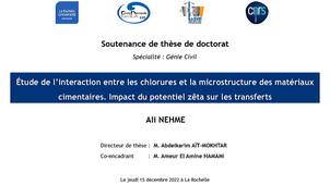Thèse de Ali NEHME