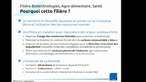 Biotechnologies, Agroalimentaire, Santé
