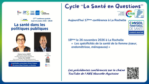 Conférence La santé en questions : Apprendre à (s')aider en santé mentale