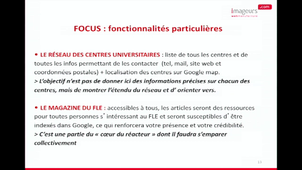 Site ADCUEFE : intervention des imageurs