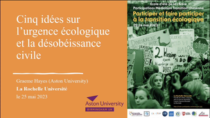 Urgence écologique et désobéissance civile