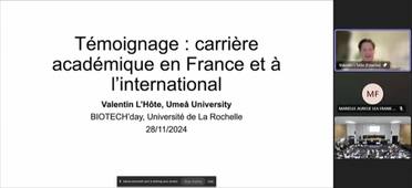 Etudes, Carriere a l’international : témoignage 2