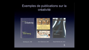 Créativité, formation, emploi