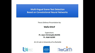 Thèse de Wafa KHLIF
