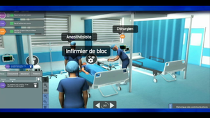 3D Virtual Operating Room : Un learning game multi-joueurs 3D temps réel pour former à la gestion des risques