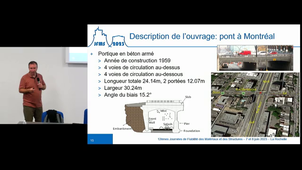 Conférence plénière | Contribution des approches probabilistes pour la durabilité des ouvrages existants : cas d’étude d'un pont en béton à Montréal