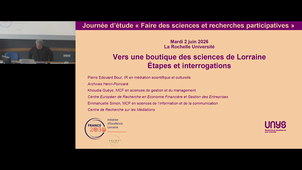 Journée d’étude « Faire des sciences et recherches participatives » – 2 juin 2026