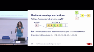 Modèle de couplage stochastique non-biparti
