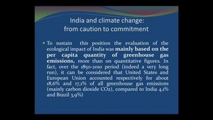 Facing climate change : Institutional policies and liability instruments in India