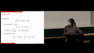 Dynamiques de masses de Dirac dans des modèles EDP issus de la biologie évolutive