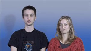 Etudiants ayant fait un stage long à l'étranger, Camille Castelleta et Anthony Warnan