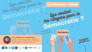 Que veulent les citoyens pour la Démocratie ?