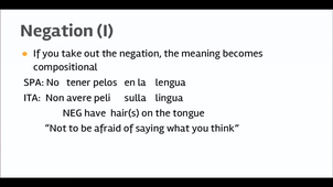 Semantic issues