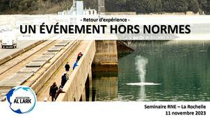 Gestion de la présence d’une baleine à bosse en amont du barrage de la Rance.