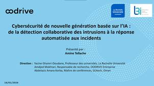 Thèse de Amine Tellache