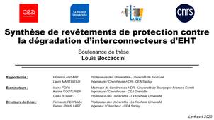 Thèse de Louis BOCCACCINI