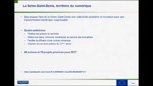 Les enjeux du numérique pour le développement et l'aménagement du territoire