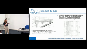 Analyse statistique de la capacité portante d’un quai de port maritime