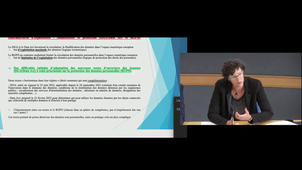 La régulation du marché des données