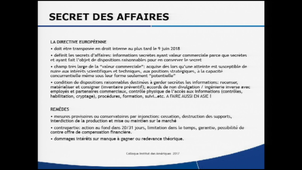 Les aspects juridiques de la valorisation : propriété intellectuelle, exploitation et protection des données
