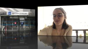#Vie étudiante – Paroles d’Émelyne, L3 Lettres, « La Maison de l’étudiant & la Bibliothèque universitaire »