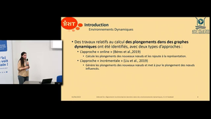 Alignement incrémental de données dans des environnements dynamiques