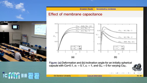 Numerical simulations of capsule deformation in a combined shear flow and dc electric field