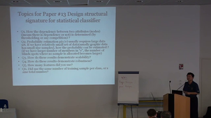 GREC 09 - Session 1 - Questions
