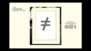 Typographie : La lettre, image et discours