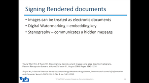 Document Forgery, Authentication Tampering and Forensics