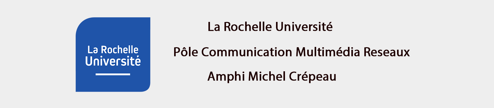 Direct amphi Michel Crépeau La Rochelle Université